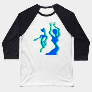 Lazer Guided Melodies (blue) Baseball T-Shirt